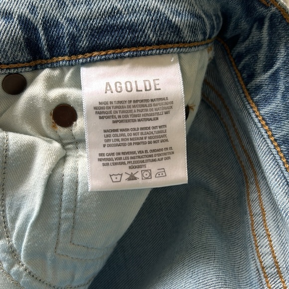 AGOLDE Nico High Rise Slim Jean, 28 - Picture 7 of 8